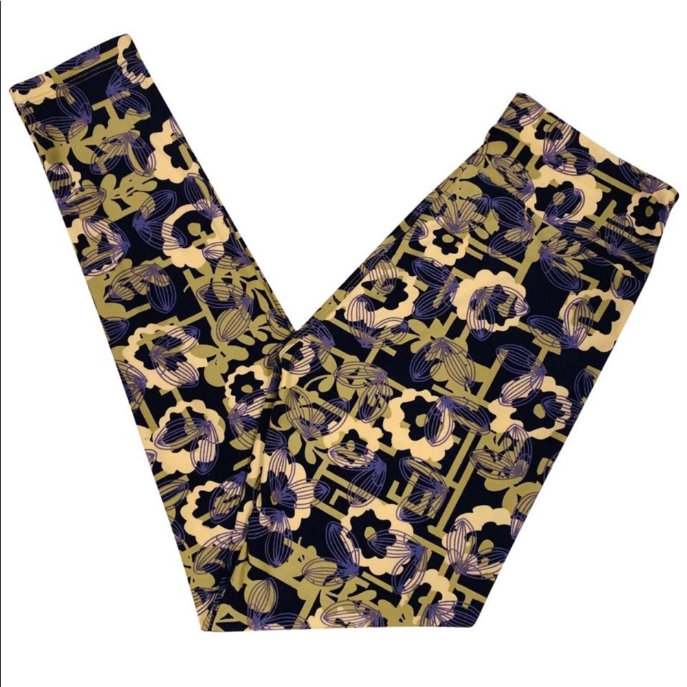 🆕 LuLaRoe Floral Leggings OS